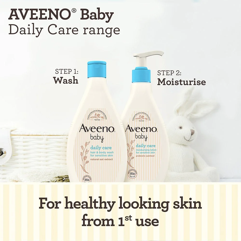 Aveeno Baby Daily Care Moisturising Lotion 250ml - Image 3