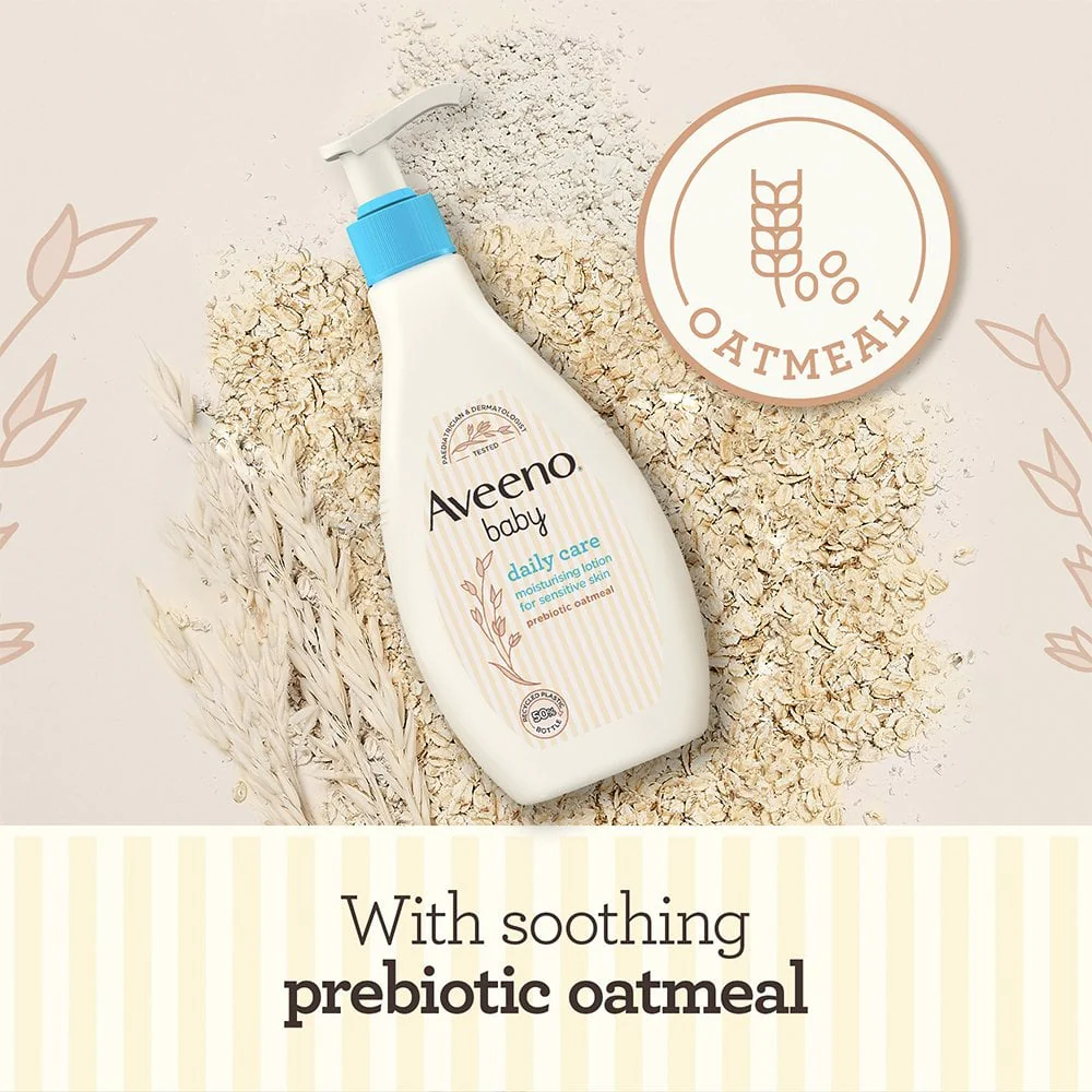 Aveeno Baby Daily Care Moisturising Lotion 250ml - Image 6