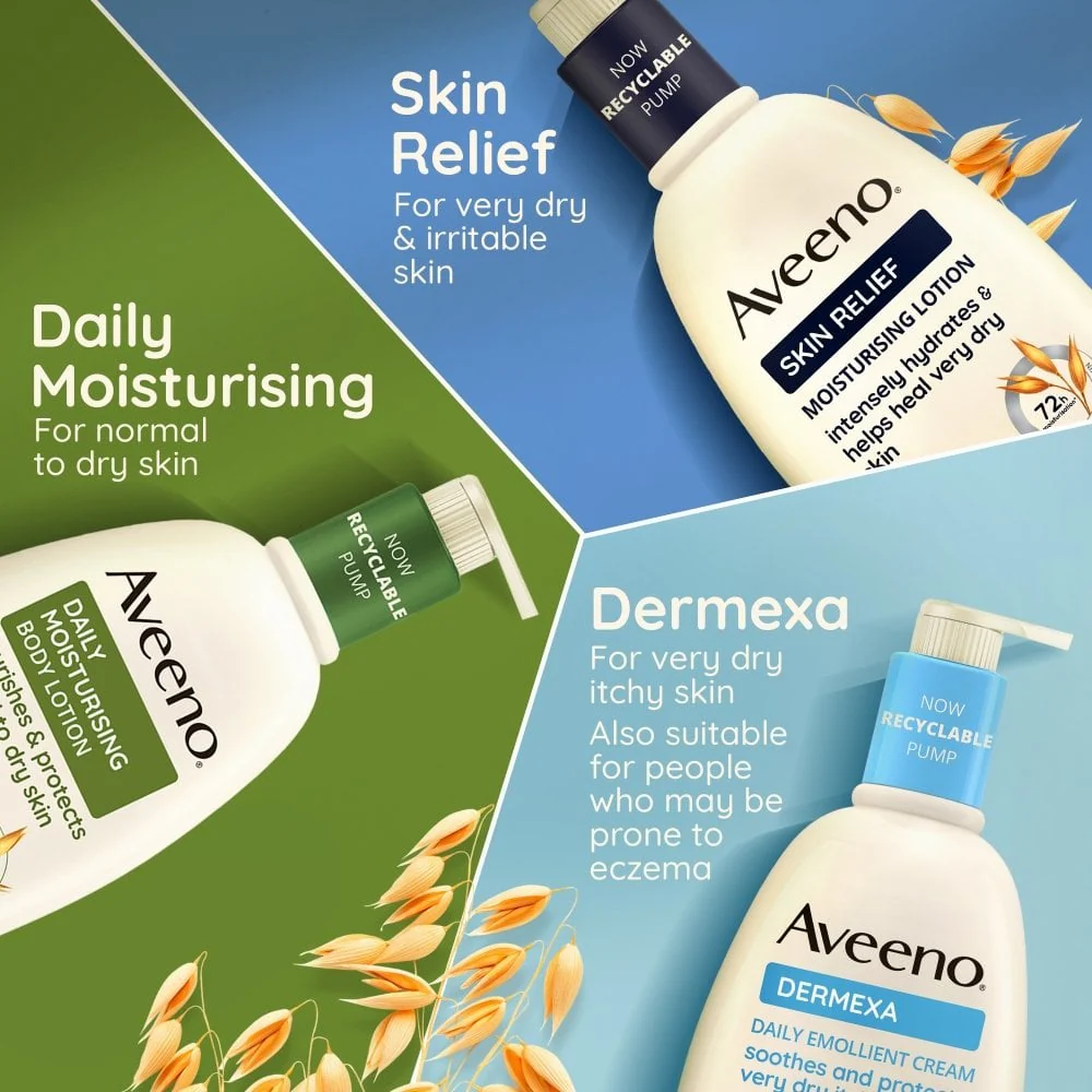 Aveeno Daily Moisturising Yogurt Vanilla & Oat Body Cream 200ml - Image 7