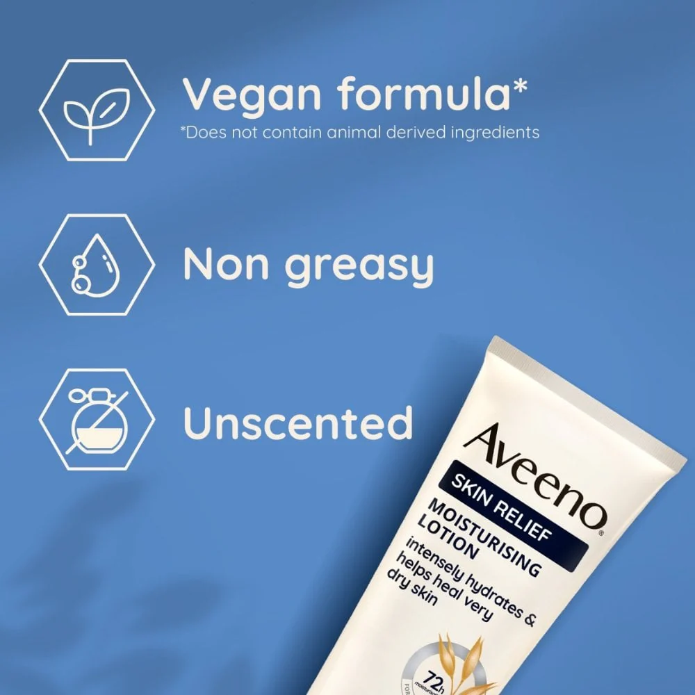 Aveeno Skin Relief Moisturising Lotion 200ml - Image 4