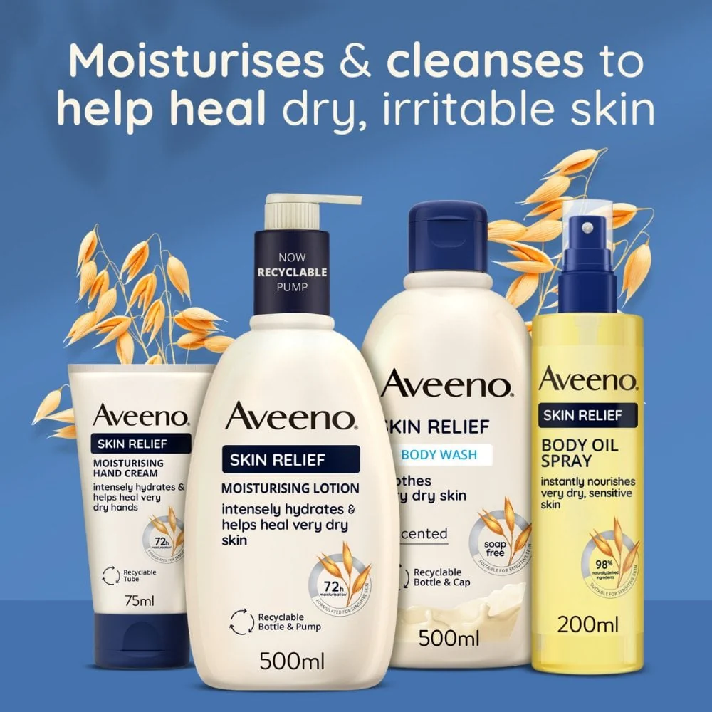 Aveeno Skin Relief Moisturising Lotion 200ml - Image 5