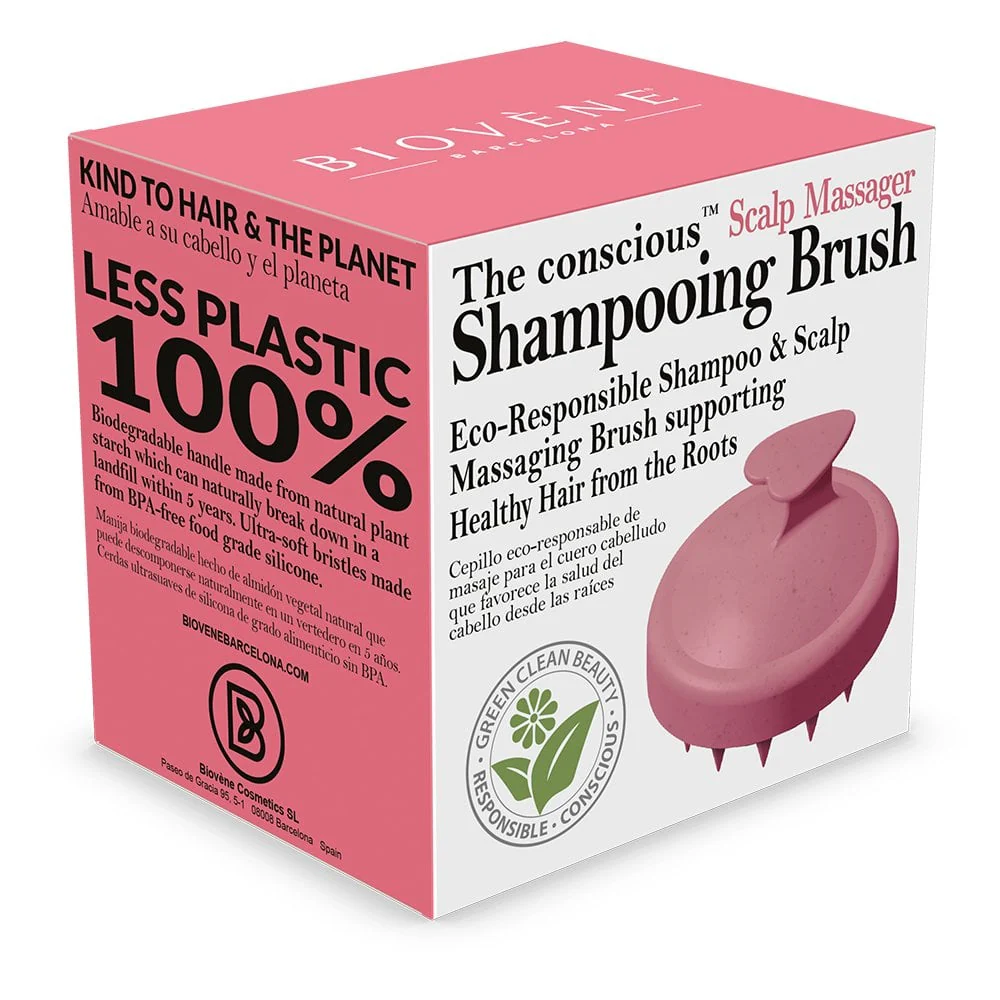 Biovene Essential Scalp Shampoo Brush Pink - Image 3