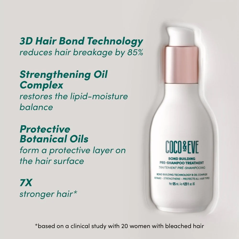 Coco & Eve Bond Building Pre-Shampoo Treatment 125ml - Image 3