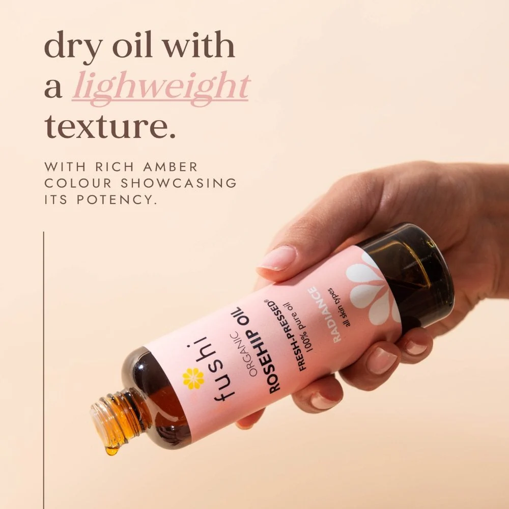 Fushi Organic Fresh-Pressed Rosehip Oil 100ml - Image 5