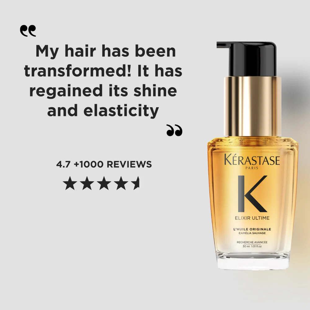 Kérastase Elixir Ultime L'Huile Originale Hair Oil New 30ml - Image 8
