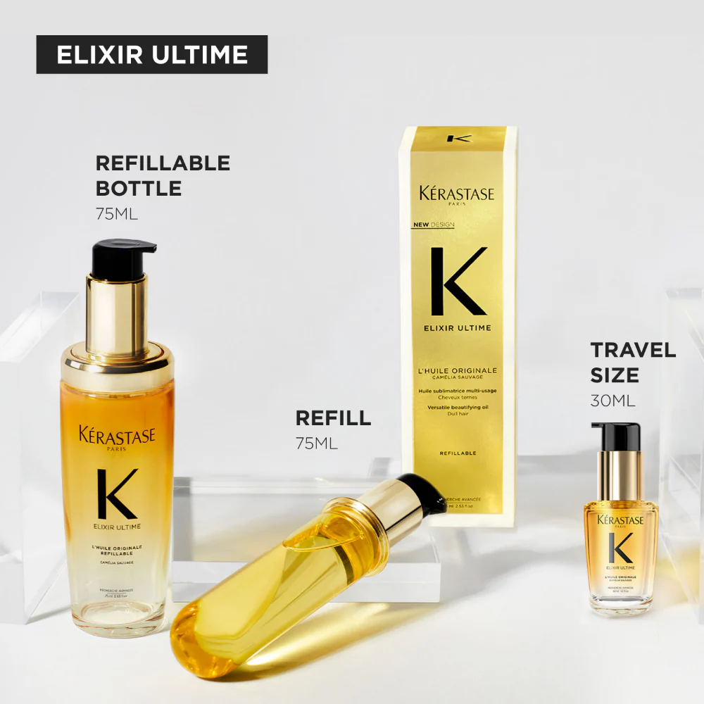Kérastase Elixir Ultime L'Huile Originale Hair Oil New 30ml - Image 9