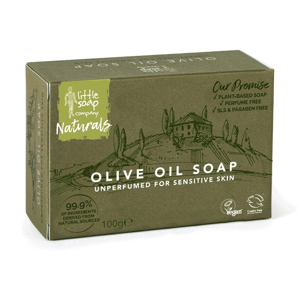 Little Soap Company Eco Warrior Unperfumed Olive Oil Soap Bar 100g - Image 5
