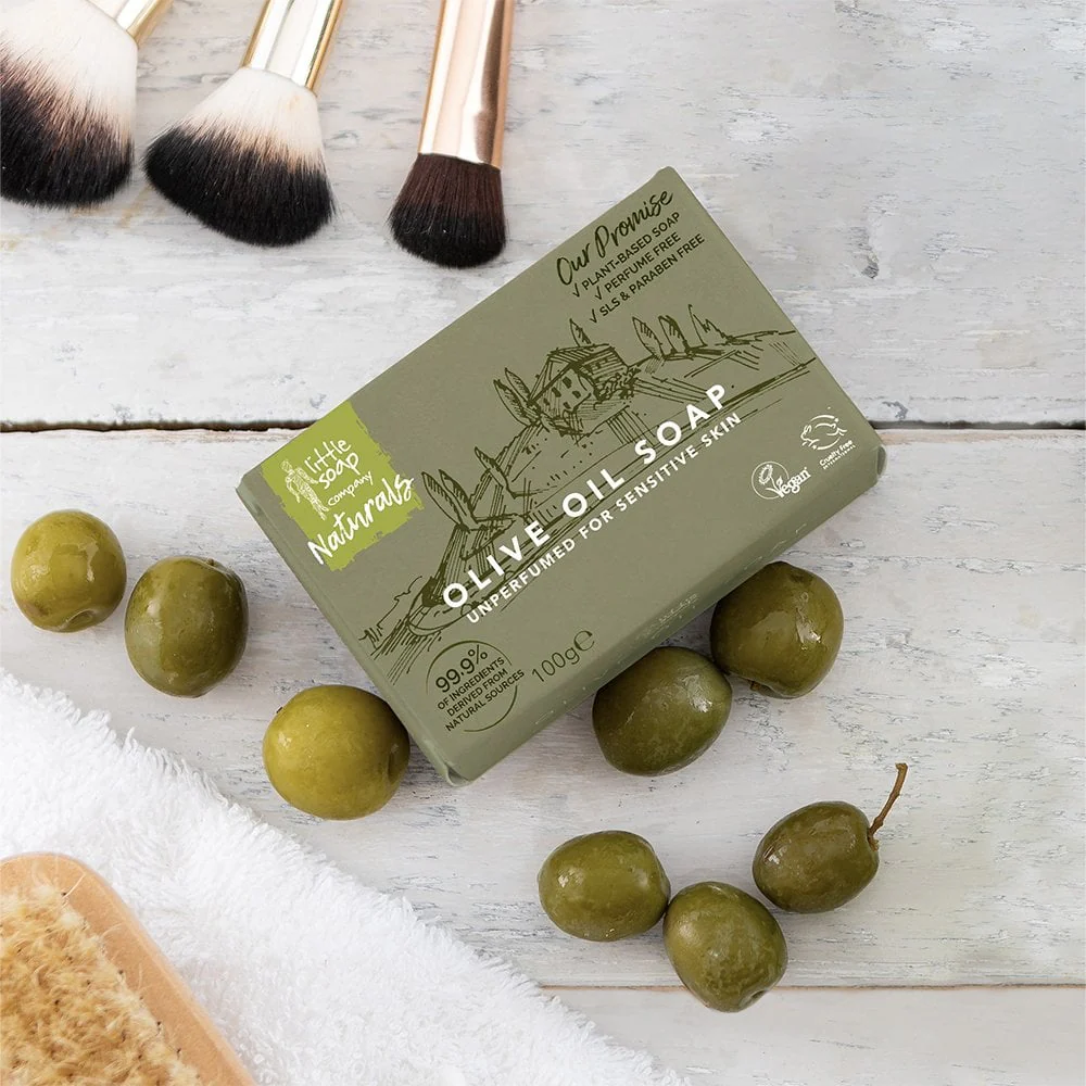 Little Soap Company Eco Warrior Unperfumed Olive Oil Soap Bar 100g - Image 7